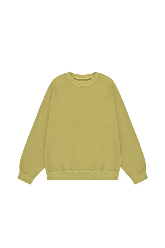 Pigment Sweatshirt (Mustard) made by Kappy