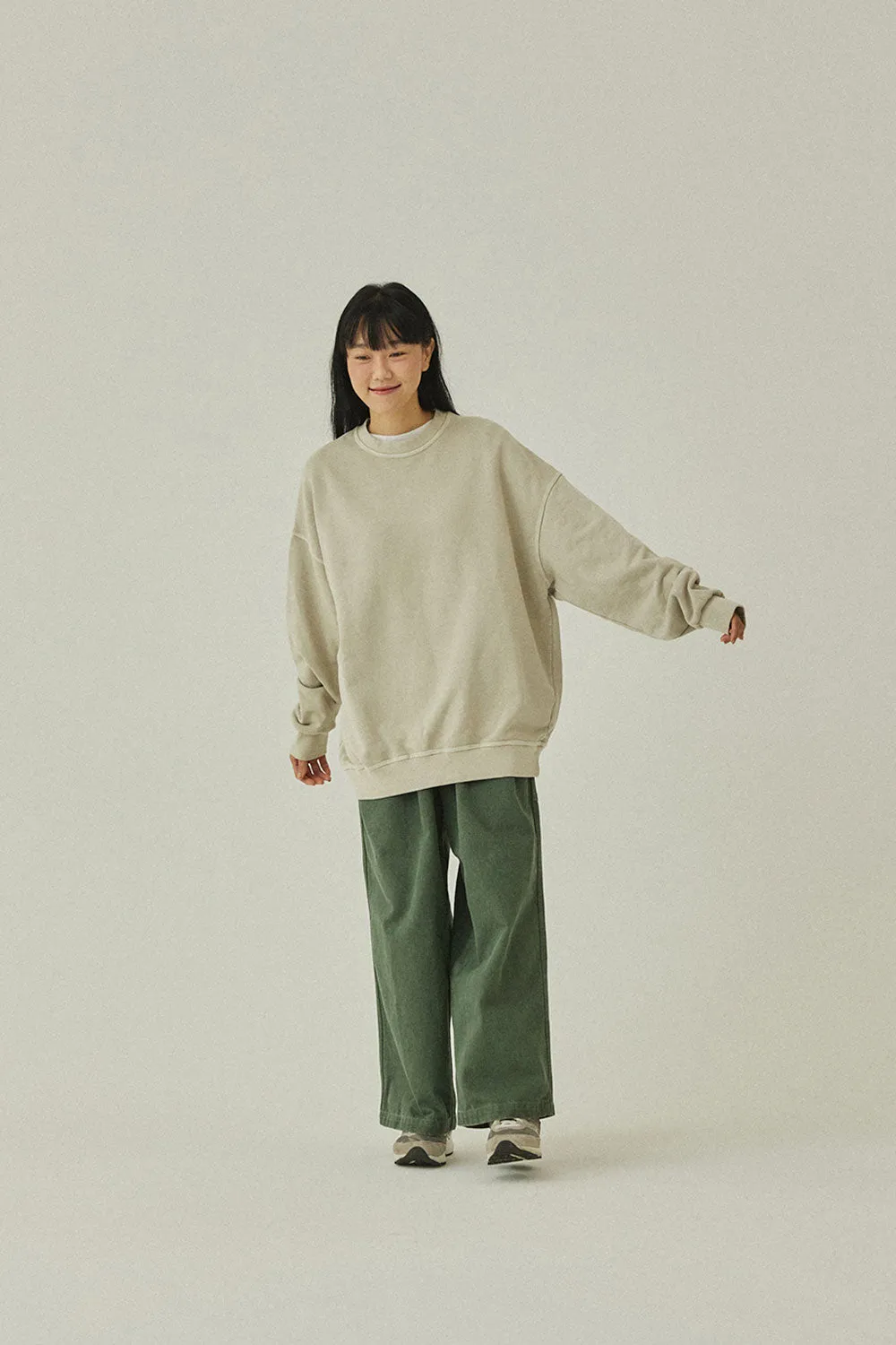 Pigment Sweatshirt (Cream) sold by Kappy product image thumbnail 3