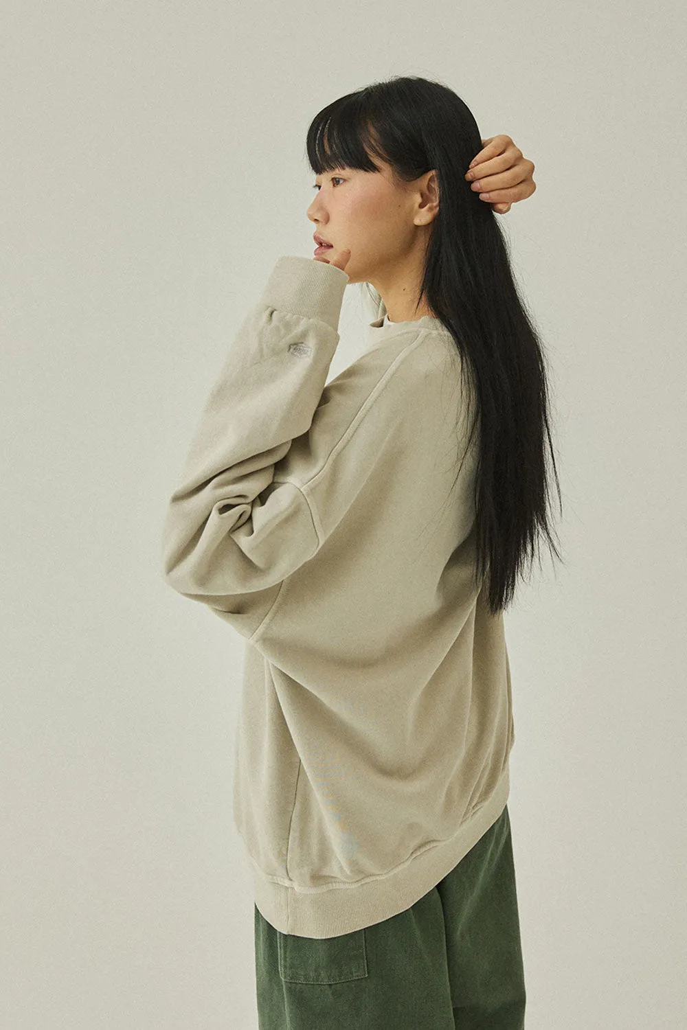 Pigment Sweatshirt (Cream) sold by Kappy product image thumbnail 4