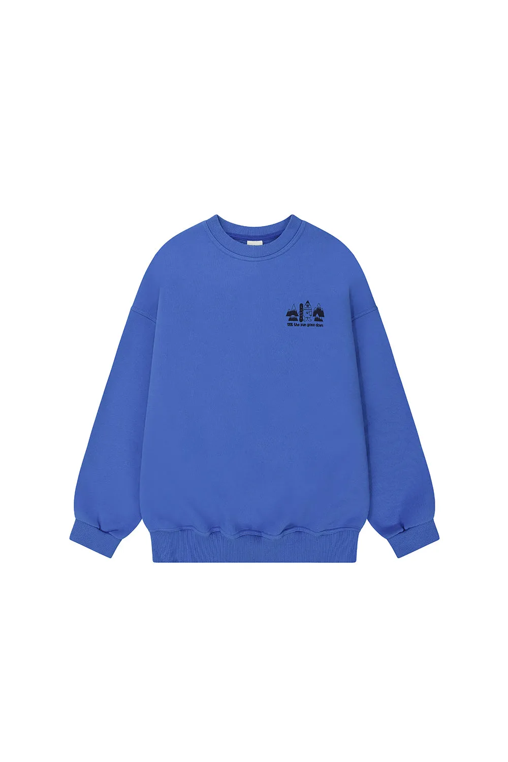 Yeti Fluff Sweatshirt (Blue) sold by Kappy