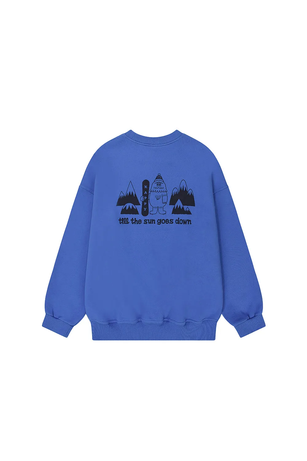 Yeti Fluff Sweatshirt (Blue) sold by Kappy product image thumbnail 3