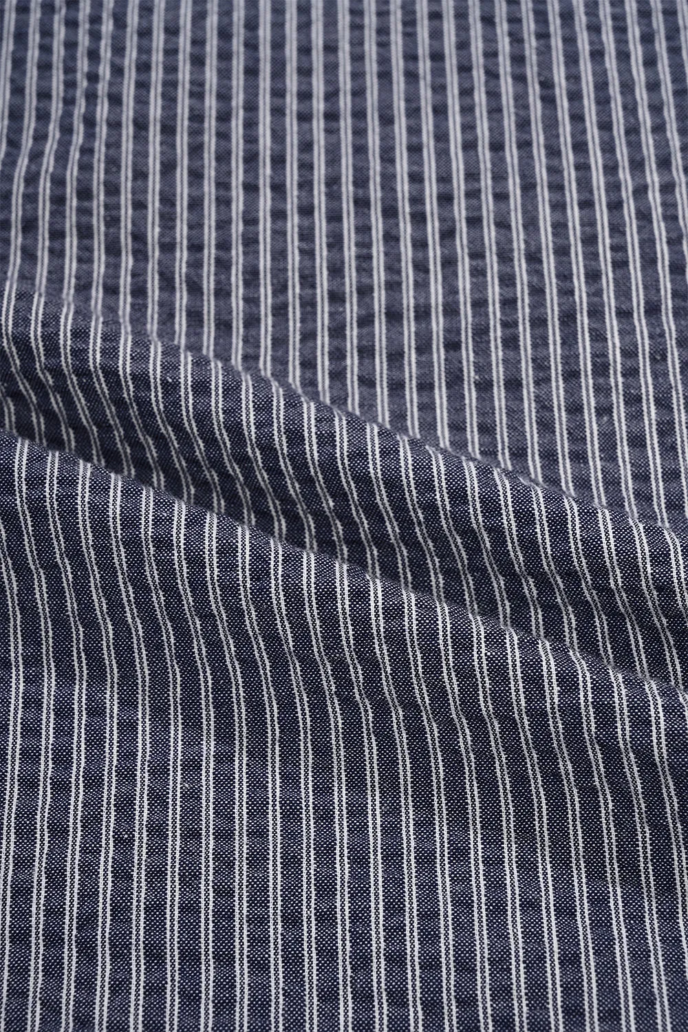 Stripe Pocket Work Shirt (Navy) sold by Kappy product image thumbnail 3