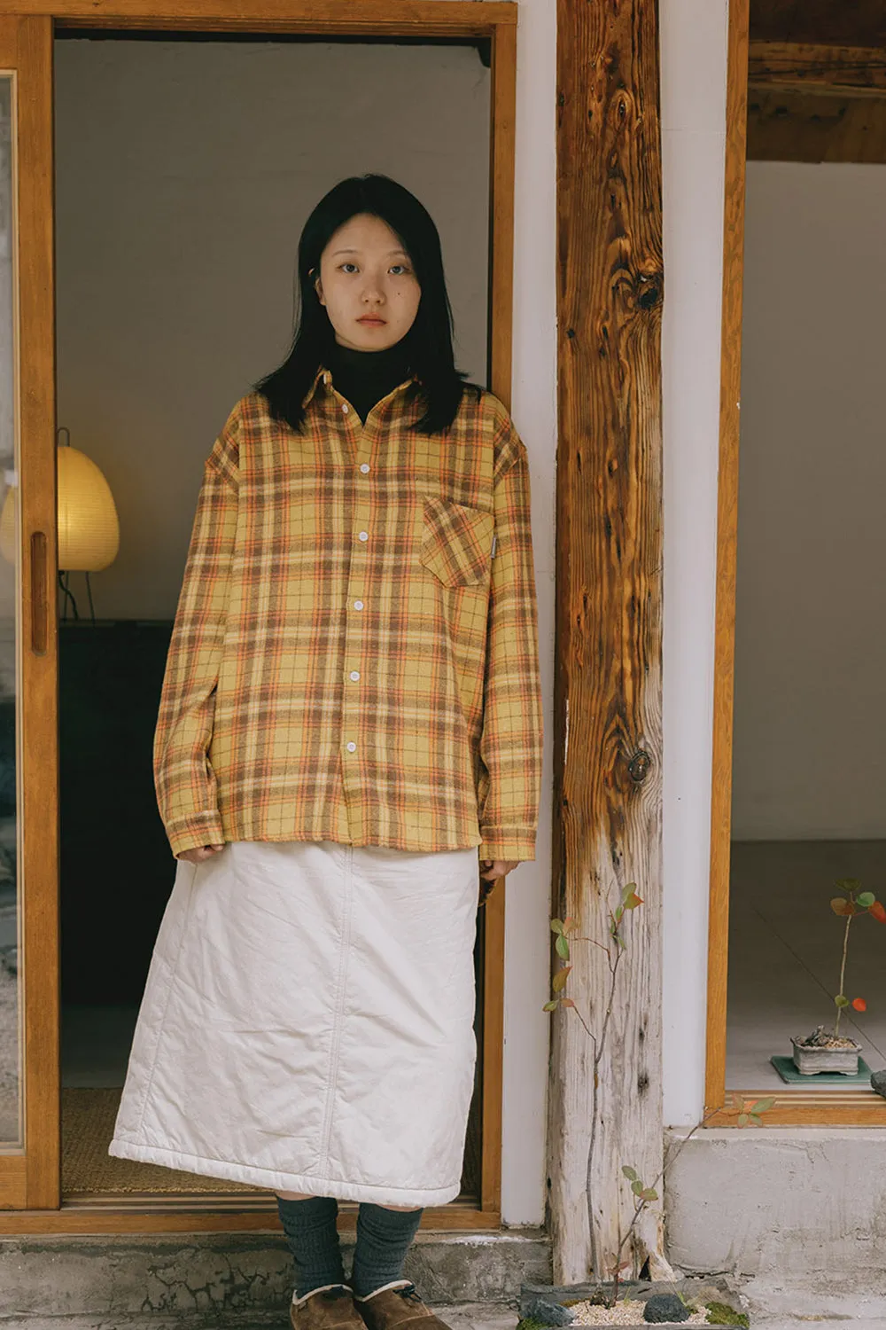Country Check Shirt (Yellow) sold by Kappy product image thumbnail 2