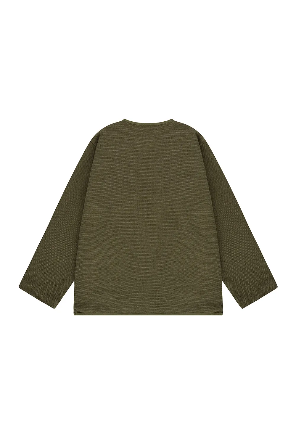 Reversible Utility Round Jacket (Khaki) sold by Kappy product image thumbnail 3