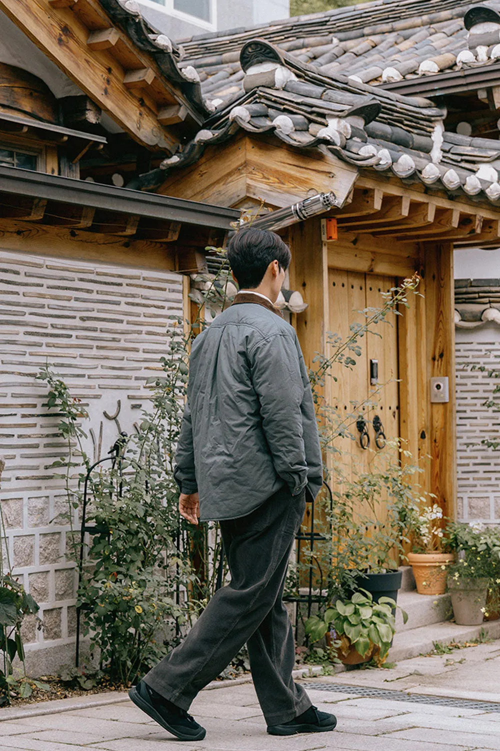 Padding Shirt Jacket (Deep Lake) sold by Kappy product image thumbnail 4