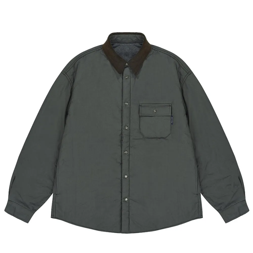 Padding Shirt Jacket (Deep Lake) sold by Kappy