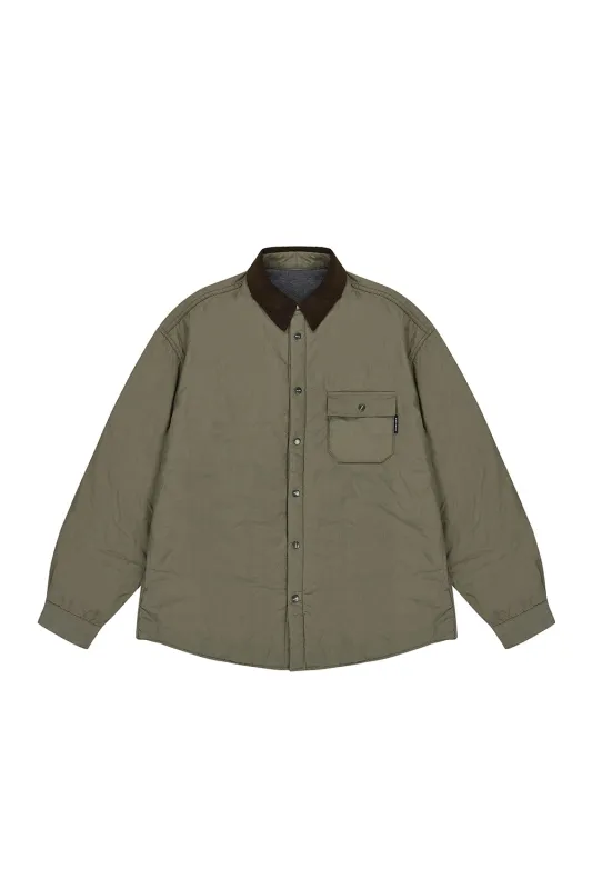 Padding Shirt Jacket (Beige) made by Kappy