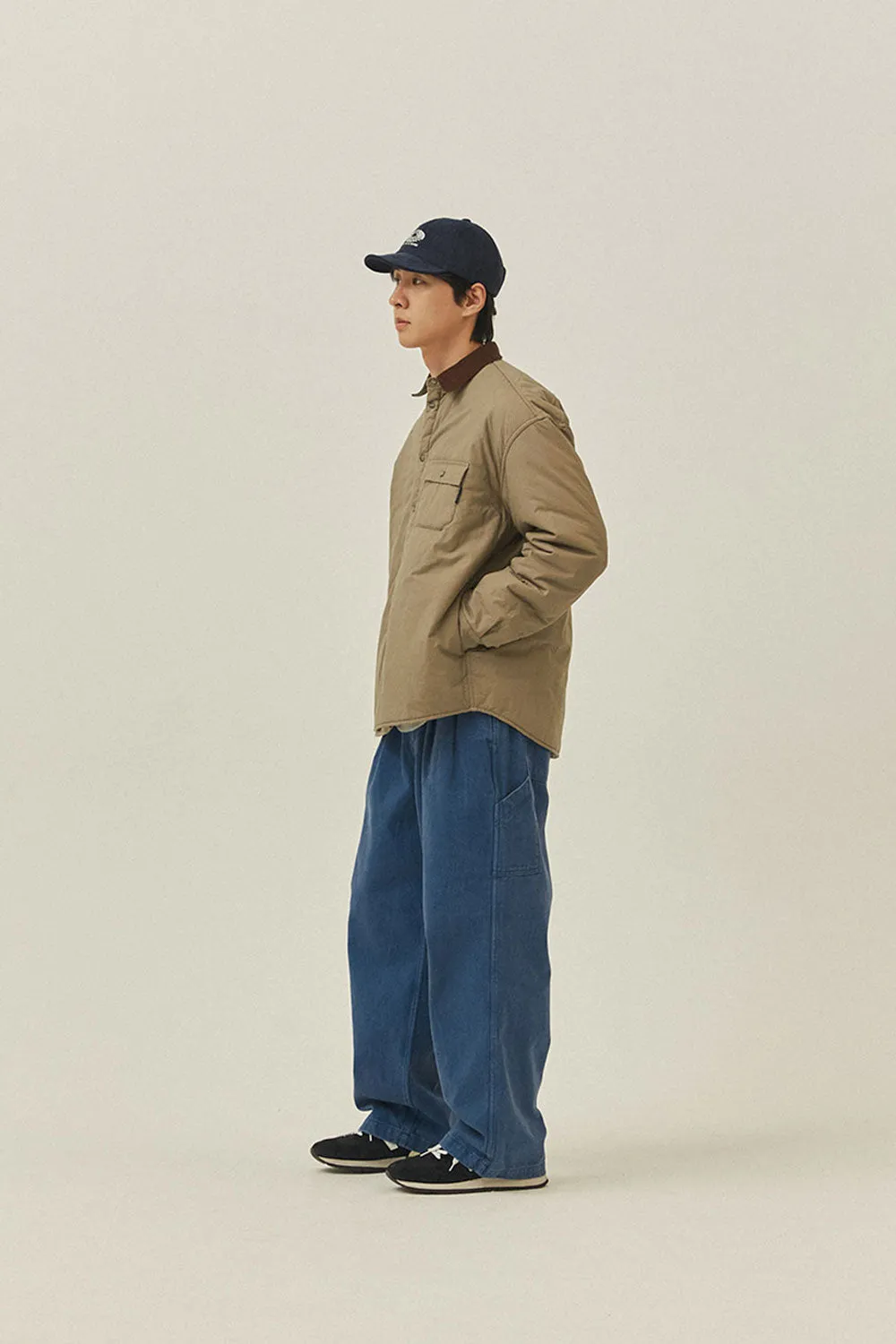 Padding Shirt Jacket (Beige) sold by Kappy product image thumbnail 4