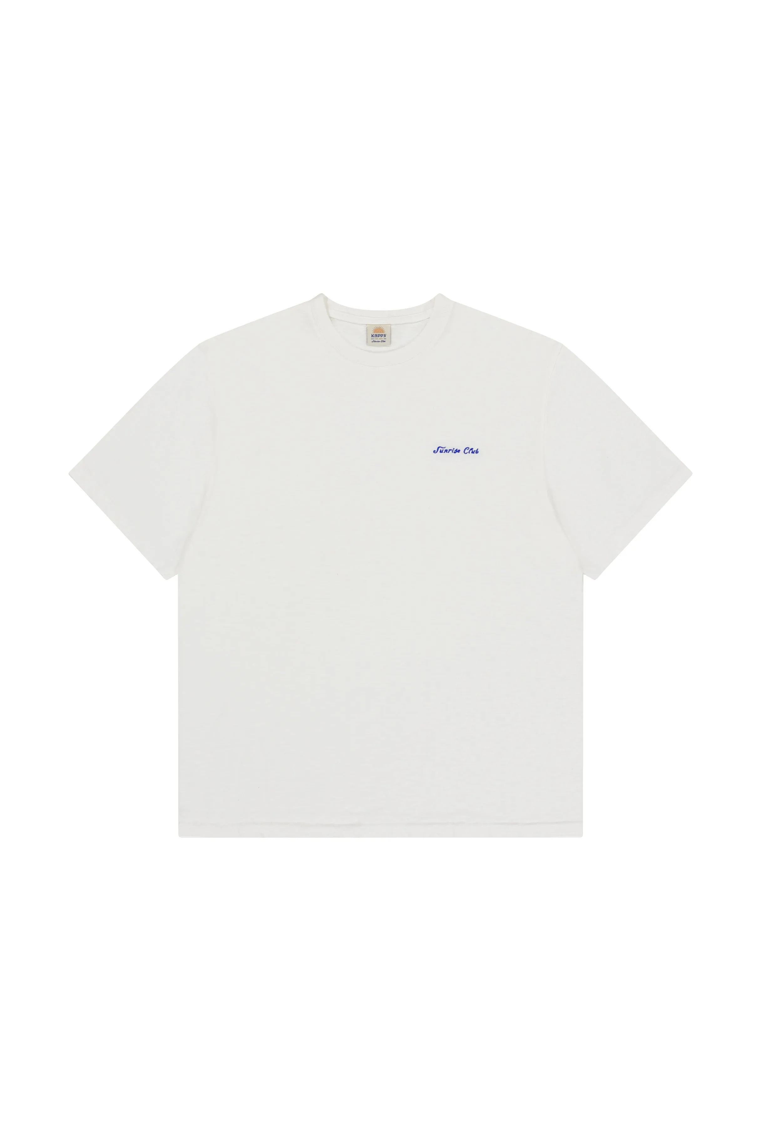 Slub Cotton Half T-shirt (White) sold by Kappy