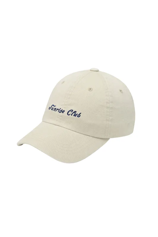 Sunrise Club Ball Cap (Ivory) made by Kappy