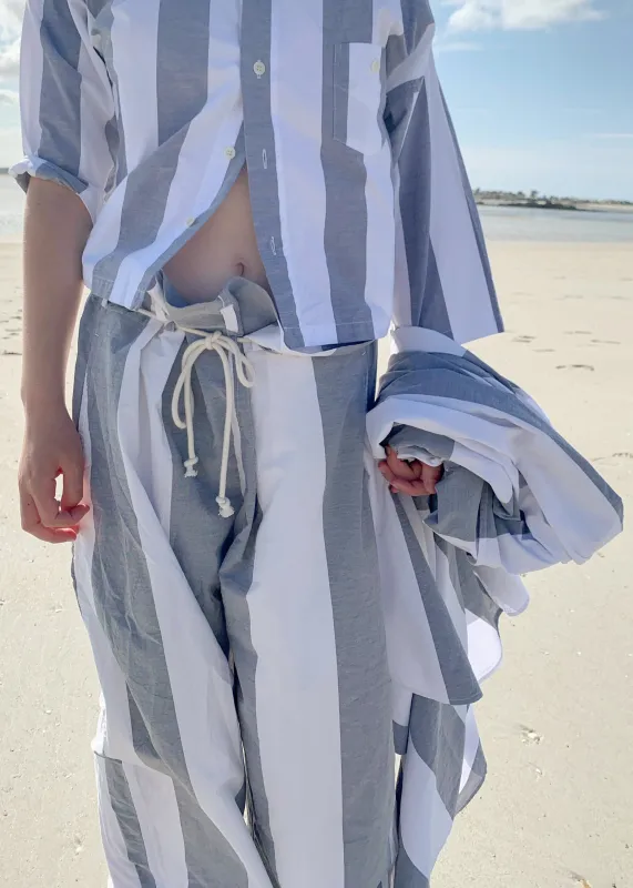 TUCKER Trousers | Wide Stripe made by VON SONO