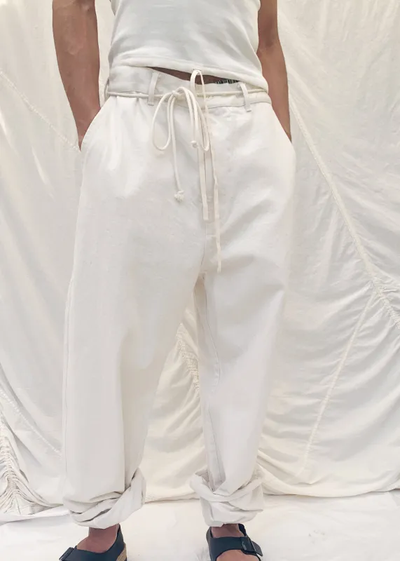 TIMOTHY Trousers | Natural Seeded made by VON SONO