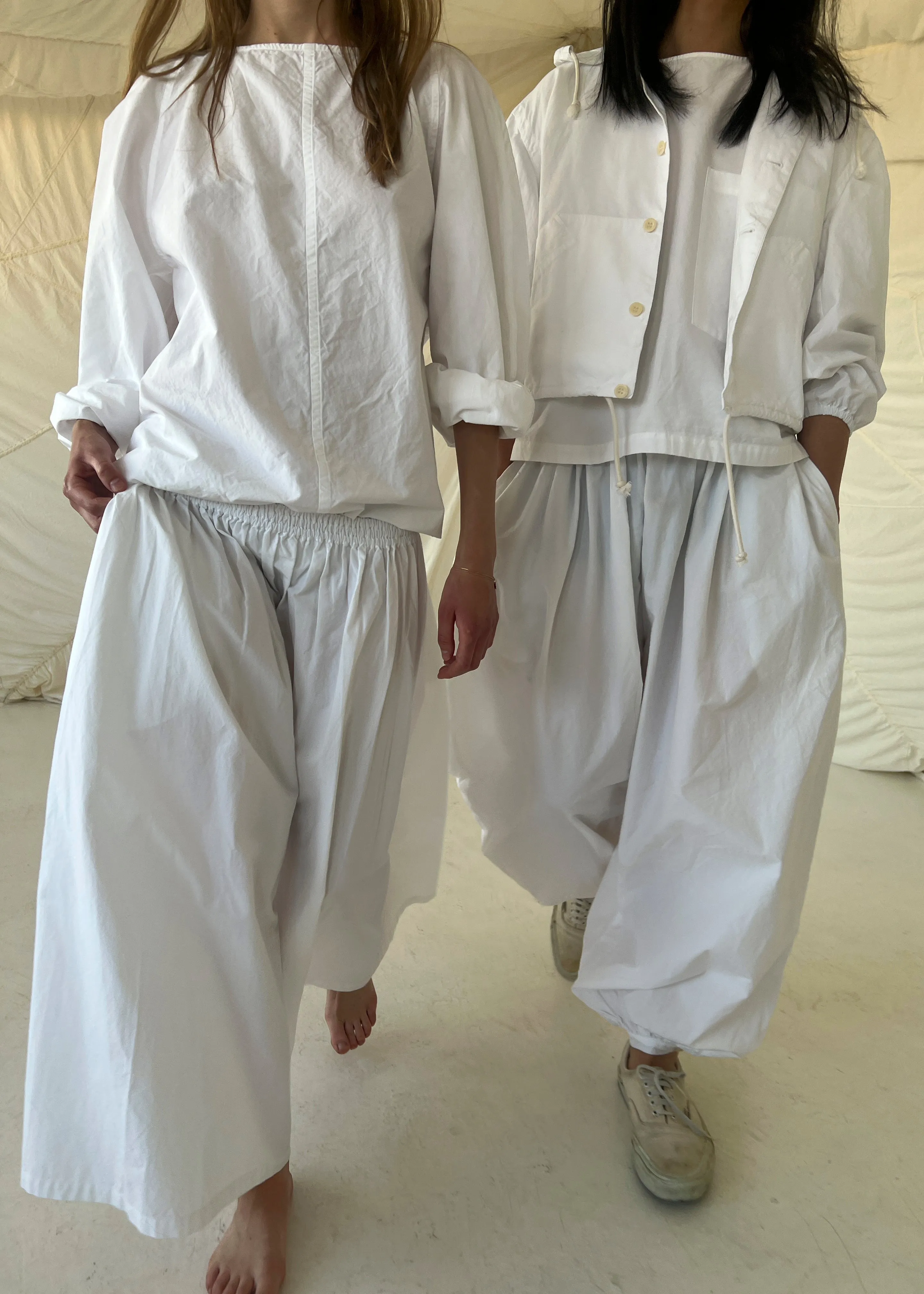 TAMOU Trousers | White sold by VON SONO product image thumbnail 5