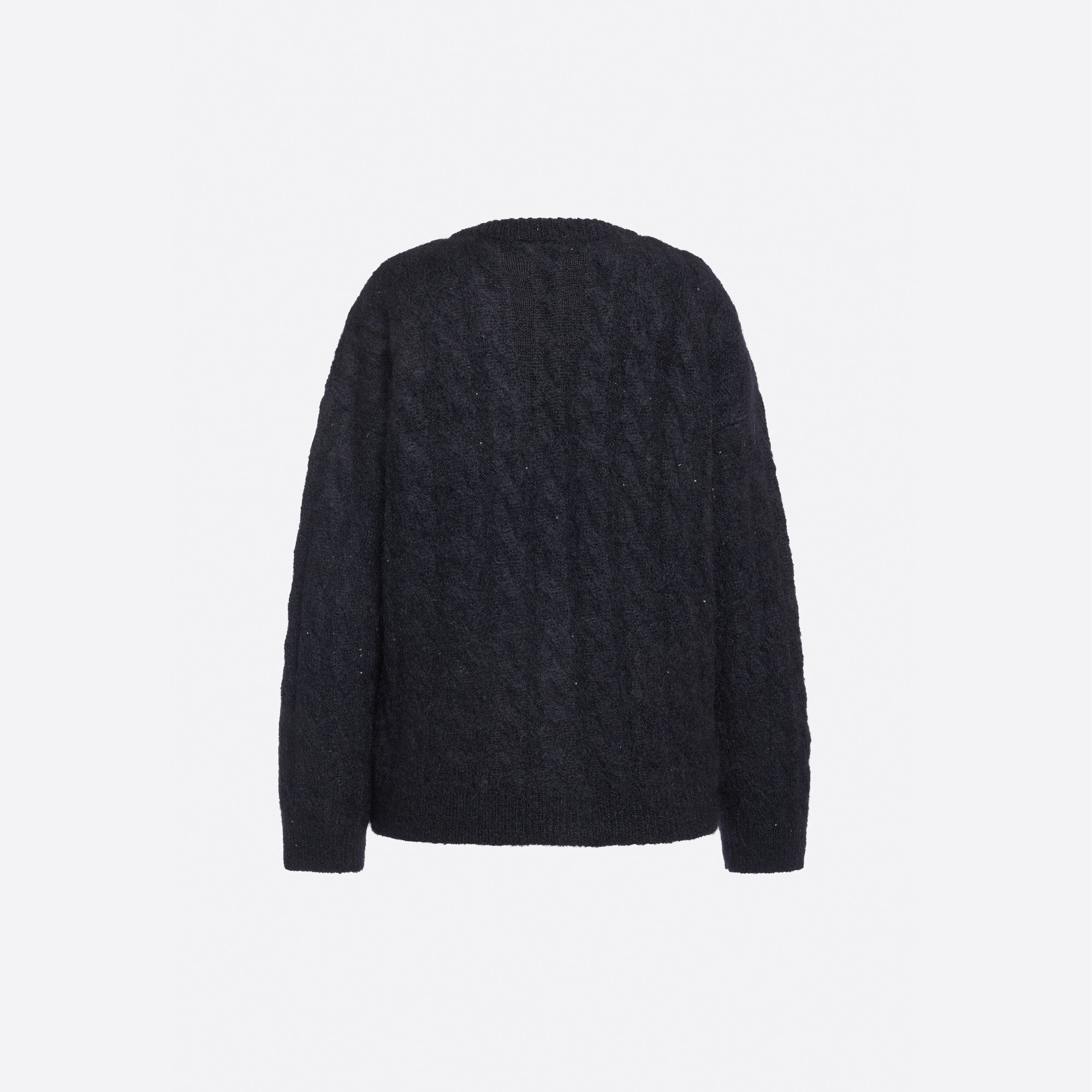 MOHAIR SEQUIN OVERSIZED CARDIGAN sold by Alessandra Rich product image thumbnail 2