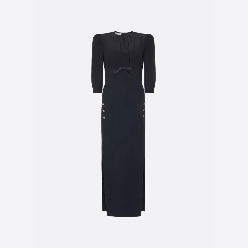 CADY MIDI DRESS WITH SPLITS made by Alessandra Rich