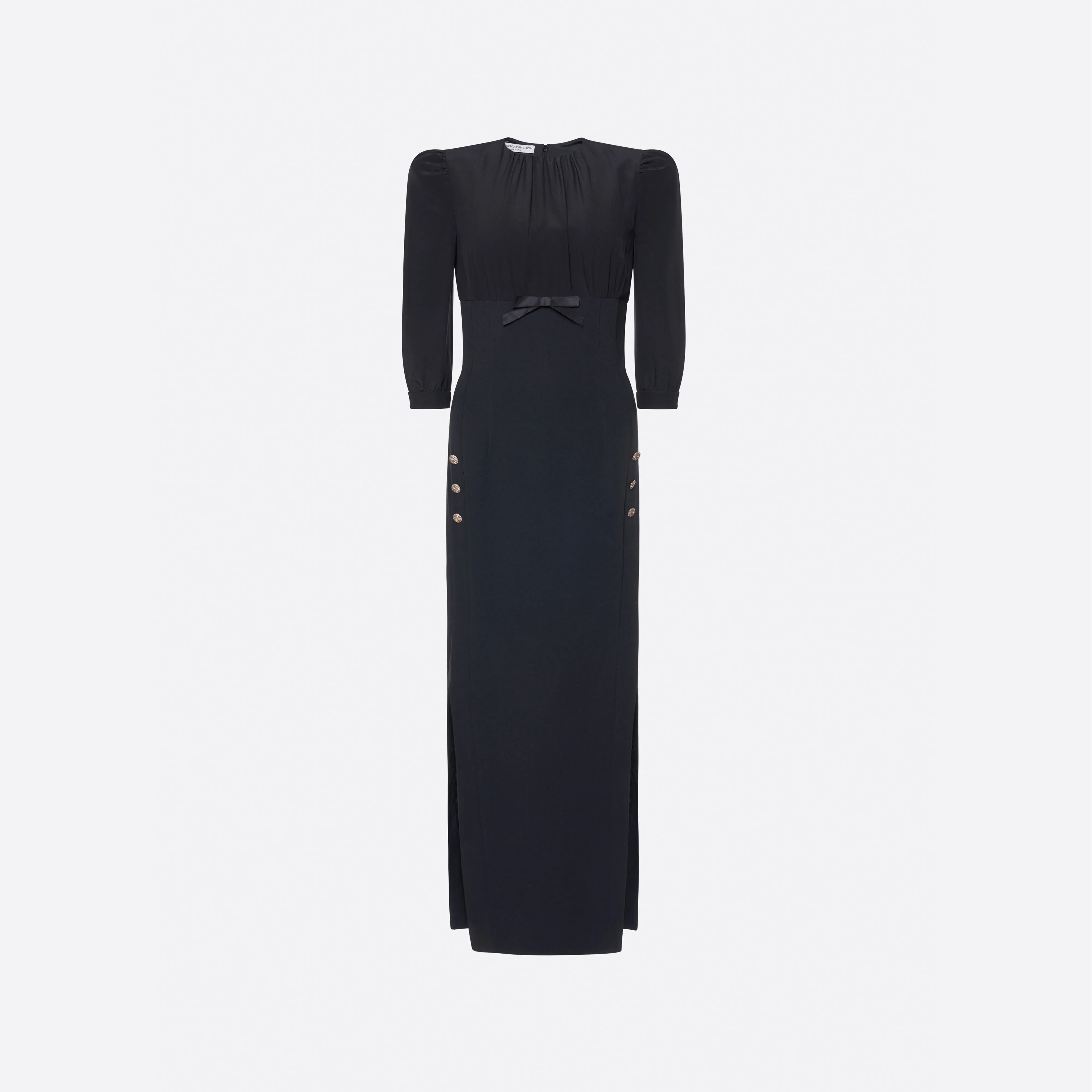 CADY MIDI DRESS WITH SPLITS sold by Alessandra Rich