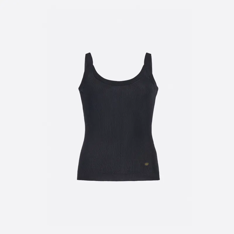 SILK KNIT TANK TOP made by Alessandra Rich