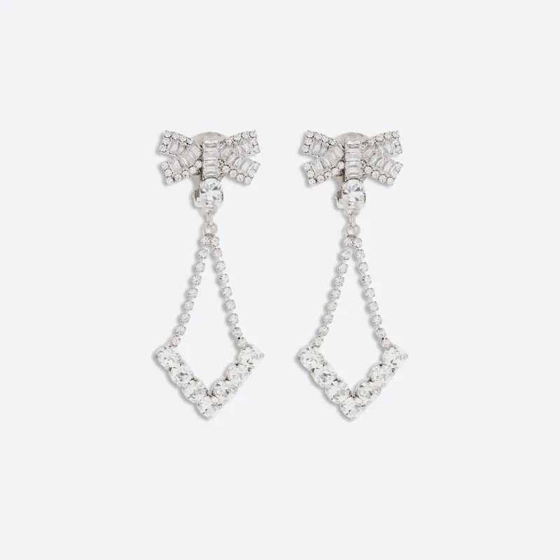 EARRINGS WITH BOW made by Alessandra Rich
