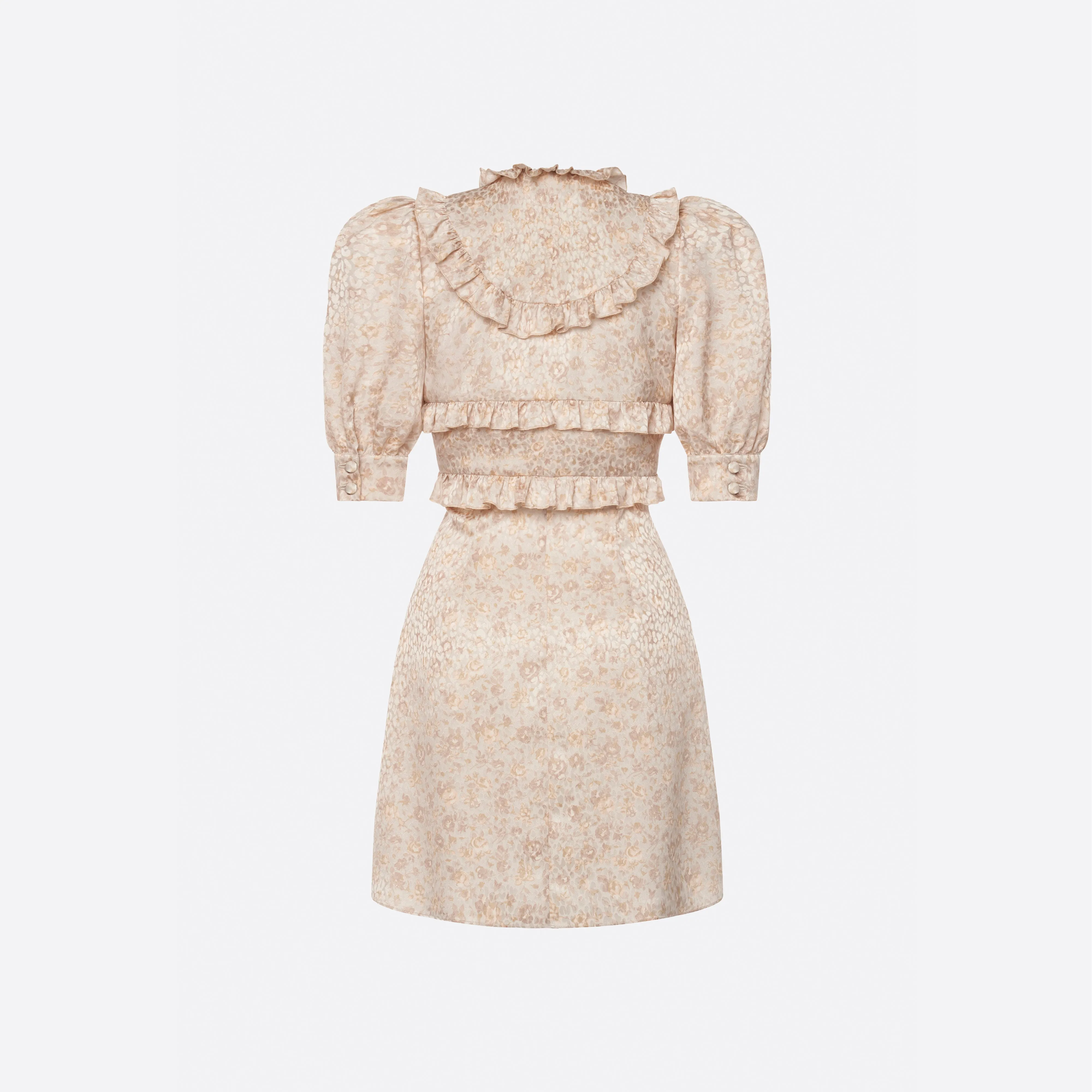 SILK JACQUARD MINI DRESS sold by Alessandra Rich product image thumbnail 2