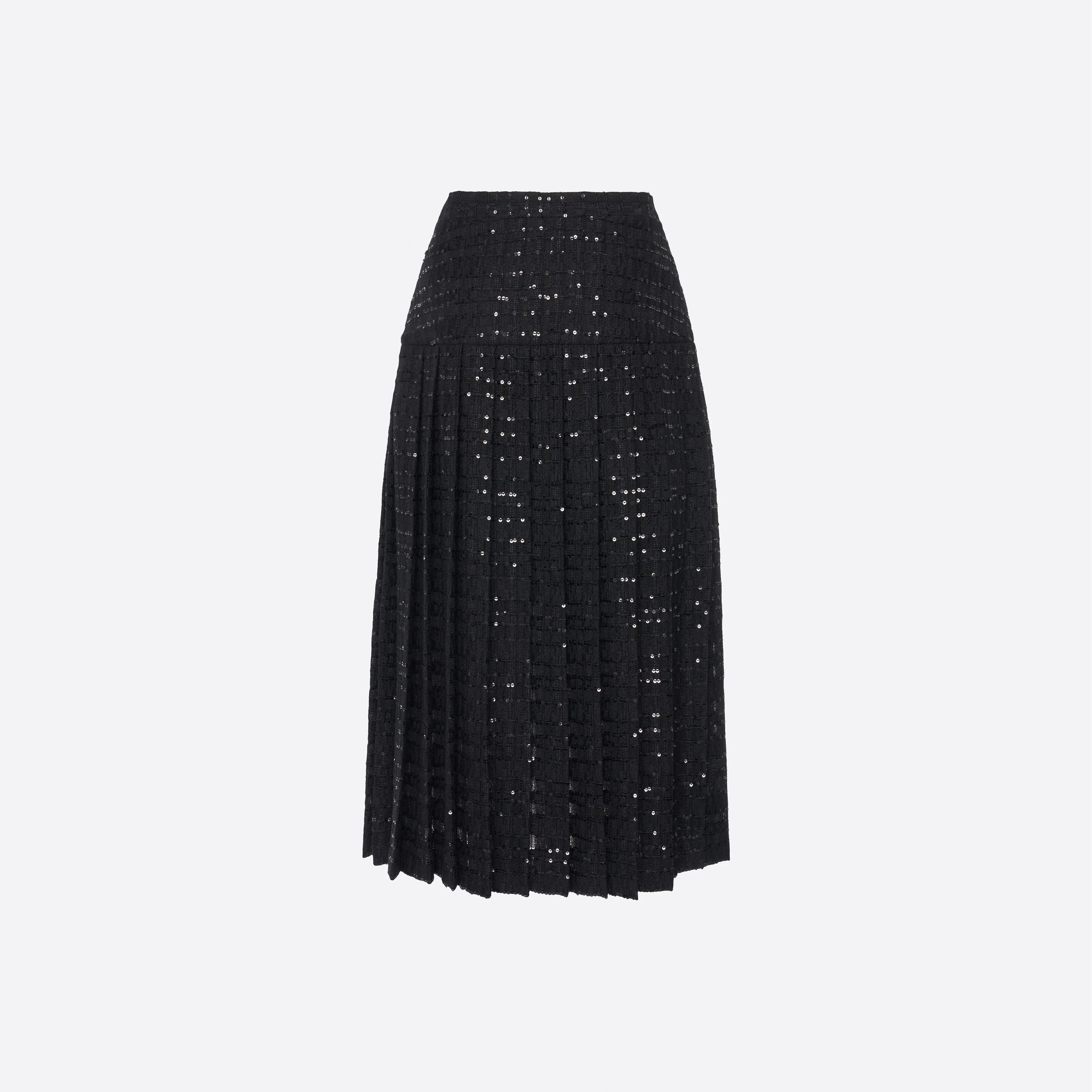 SEQUIN TWEED PLEATED SKIRT sold by Alessandra Rich product image thumbnail 2