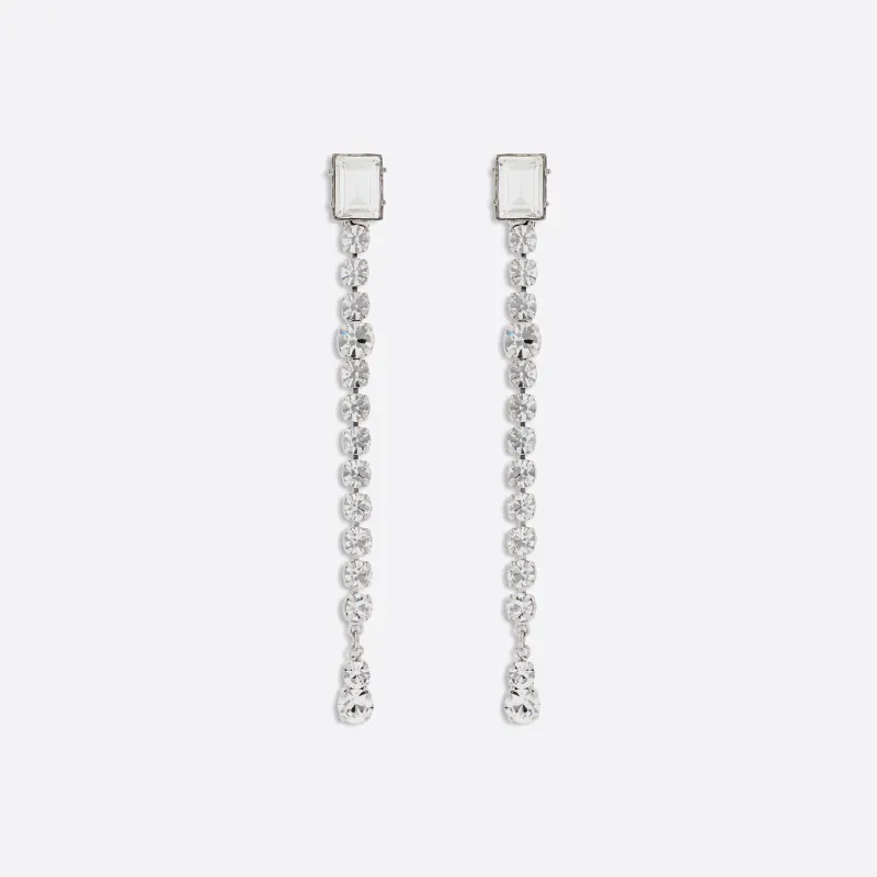 CRYSTAL EARRINGS made by Alessandra Rich