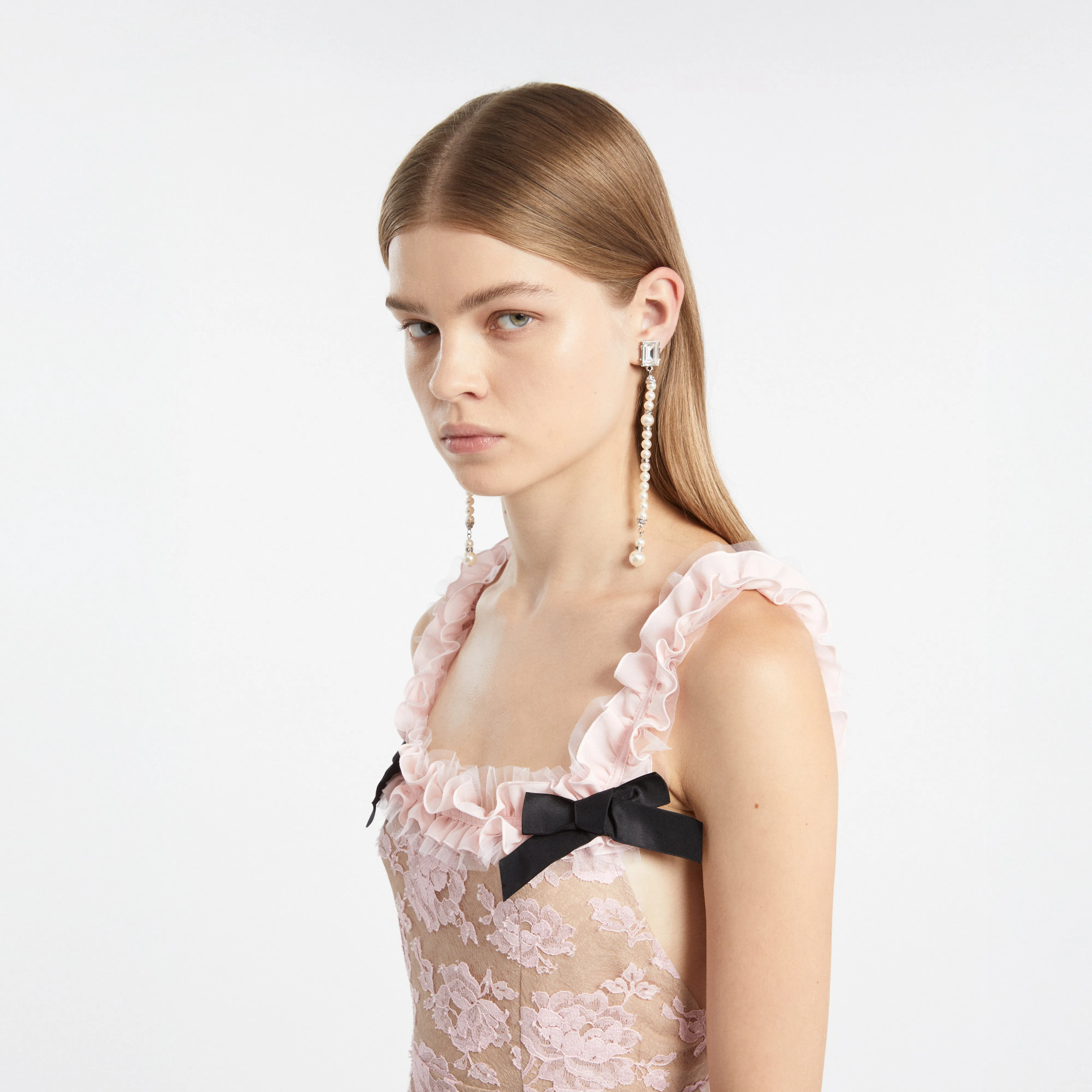 PEARL EARRINGS sold by Alessandra Rich product image thumbnail 2