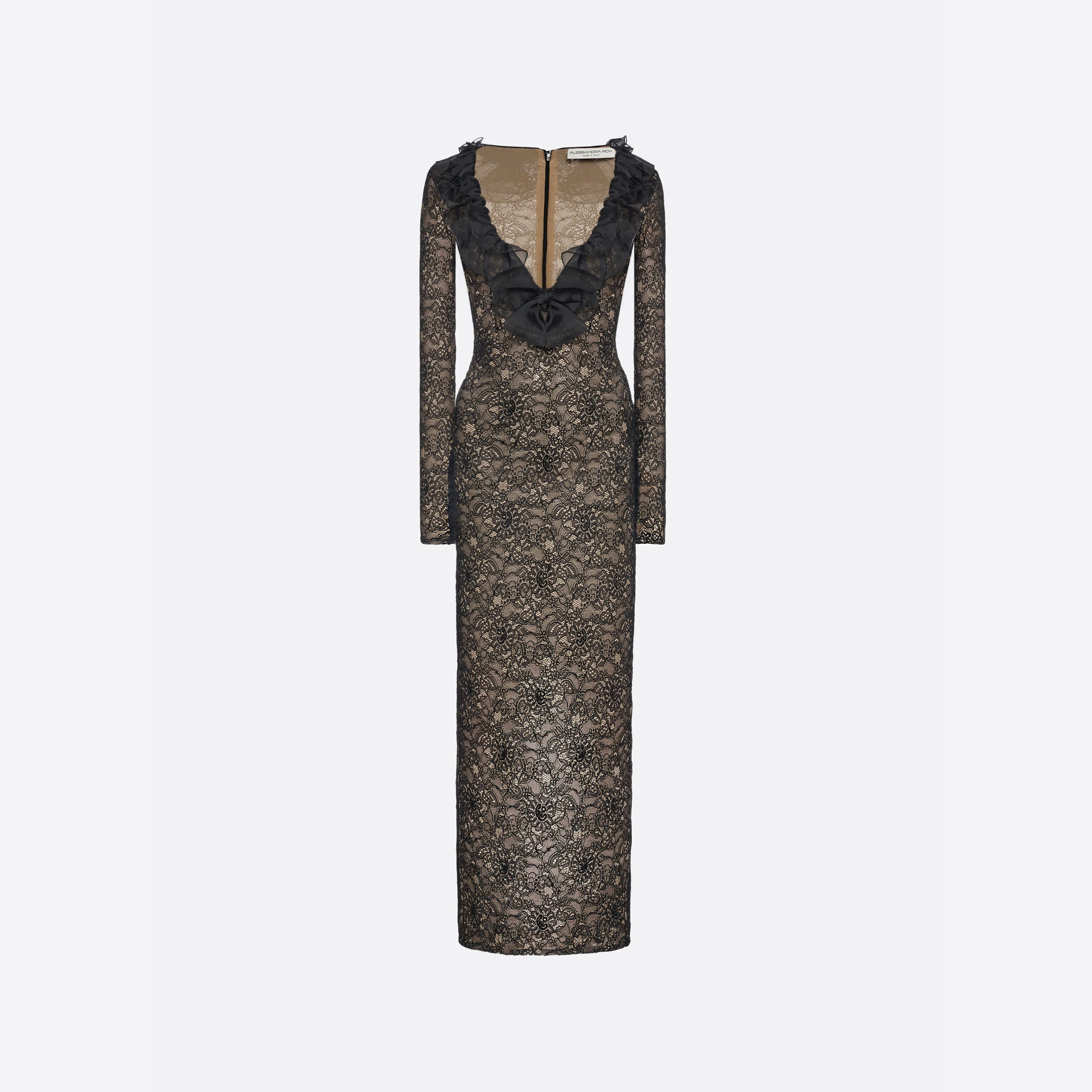 STRETCH LACE EVENING DRESS sold by Alessandra Rich