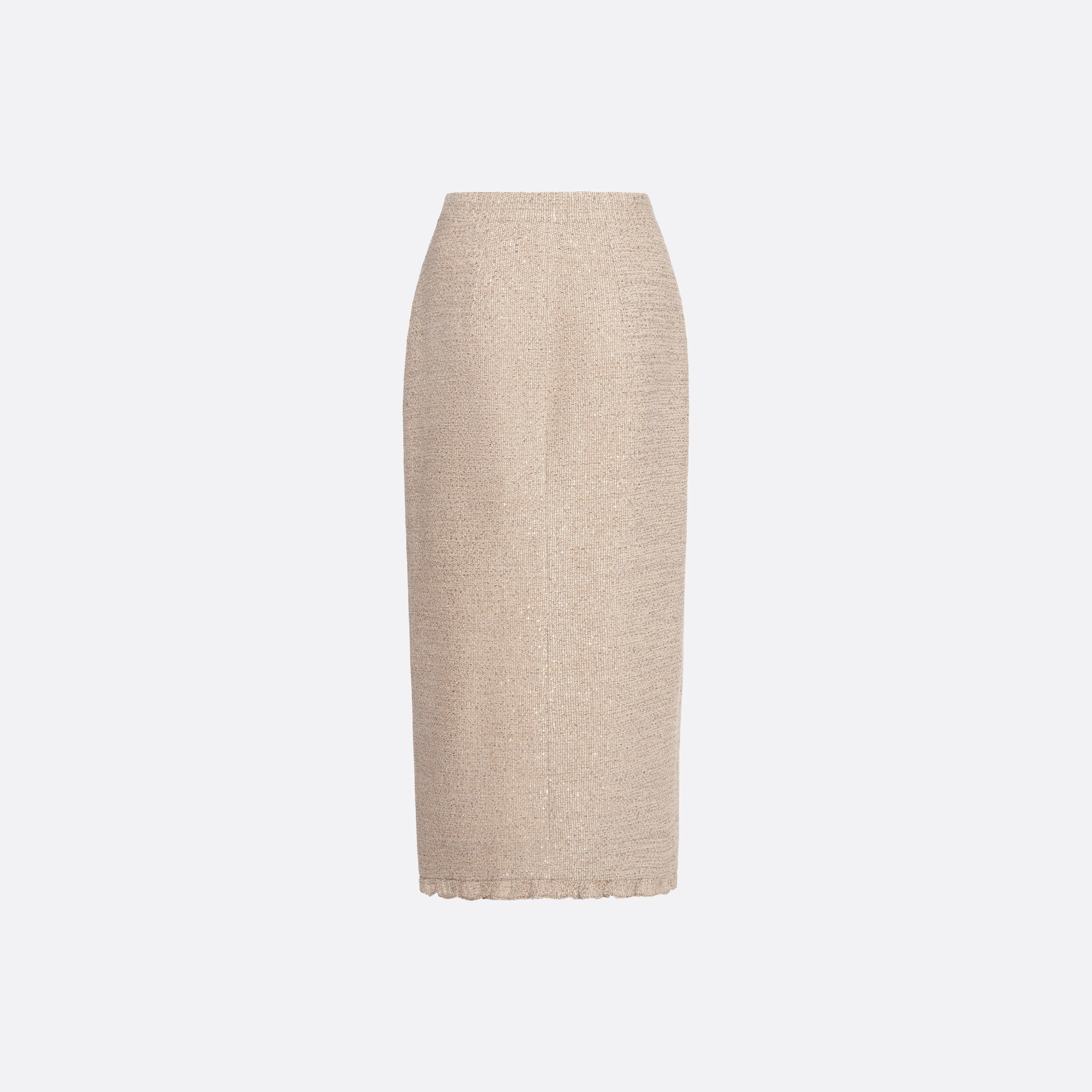SEQUIN TWEED MIDI SKIRT sold by Alessandra Rich product image thumbnail 2
