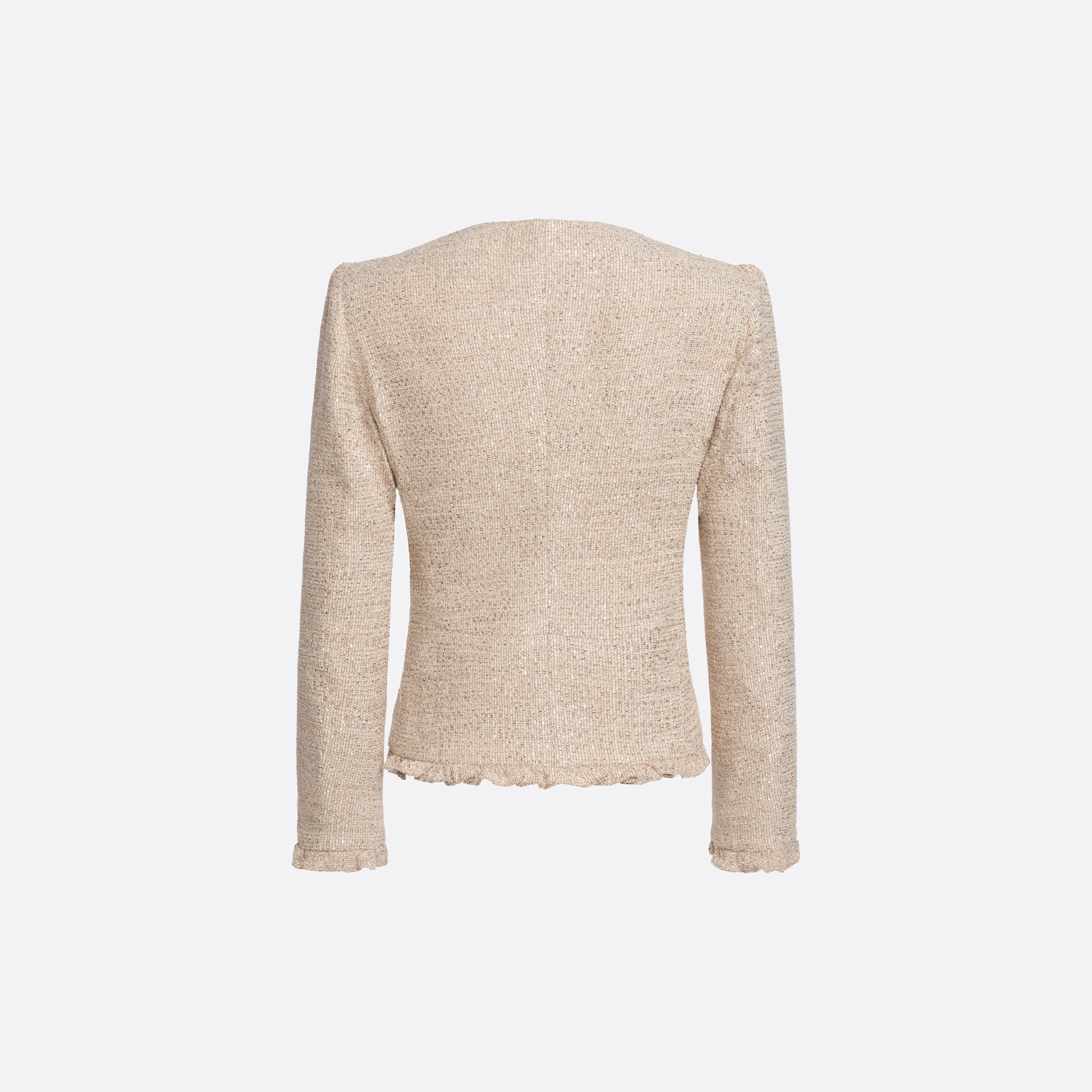 SEQUIN TWEED JACKET sold by Alessandra Rich product image thumbnail 2