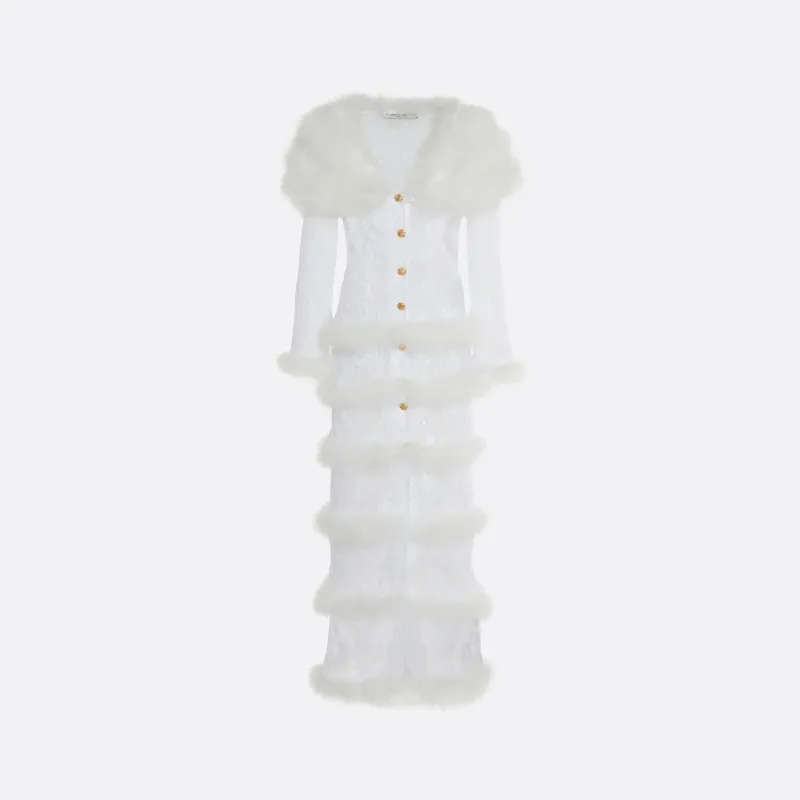 LACE COAT made by Alessandra Rich