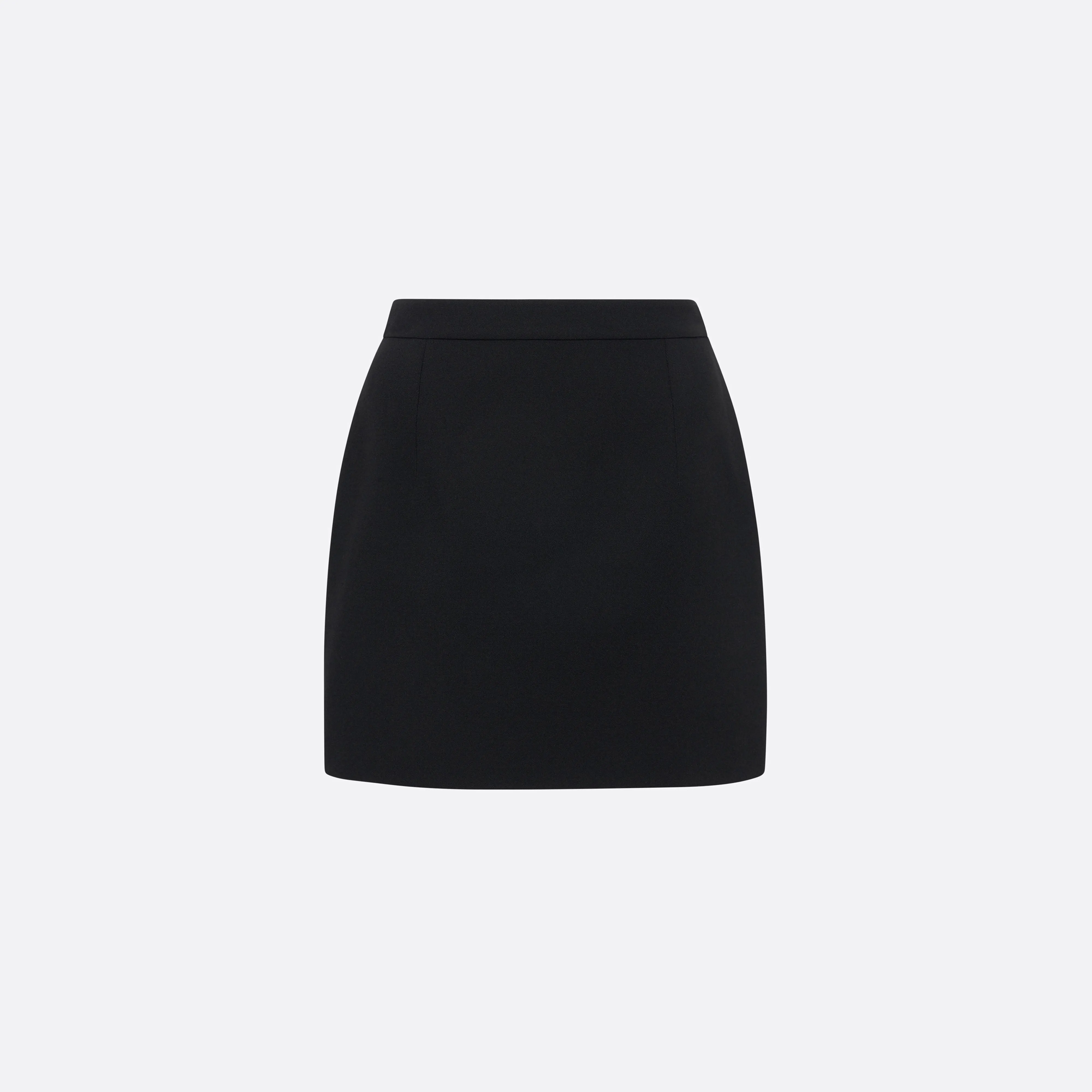 WOOL CRÊPE MINI SKIRT sold by Alessandra Rich