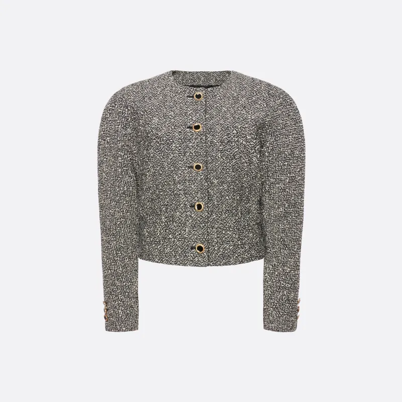 MELANGE SEQUIN TWEED JACKET made by Alessandra Rich