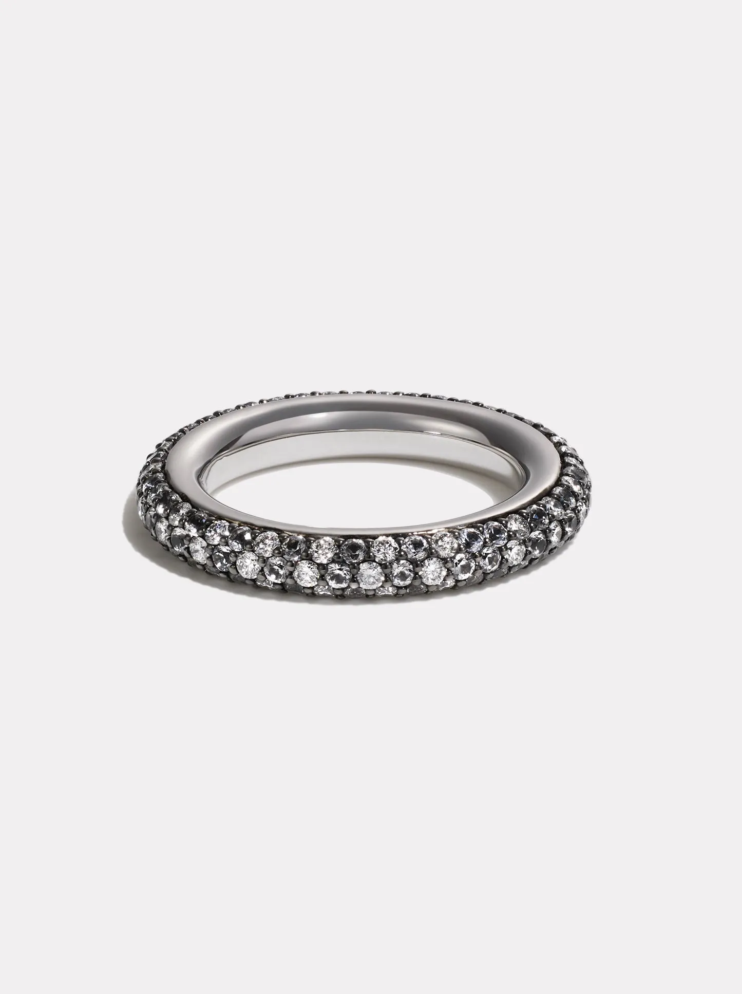 Chubby Band Pave - Diamond & Sapphire sold by By Pariah