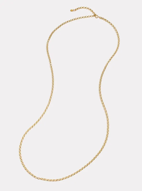 Heavy 14K Gold Belcher Chain — 2.65 mm | 45/50 cm made by By Pariah