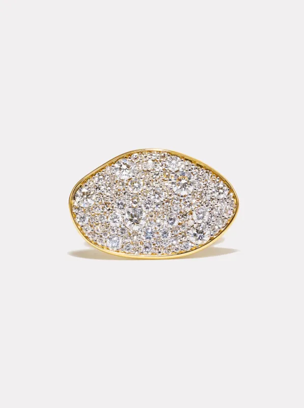 Diamond Cluster Ring made by By Pariah