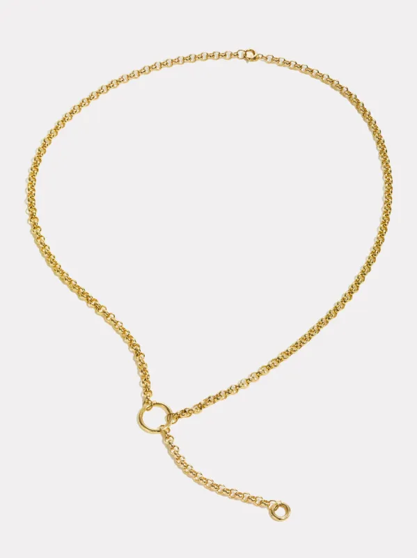 14K Gold Belcher Collector Chain — 3.5 mm | 45 cm made by By Pariah