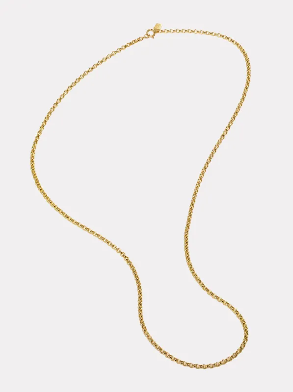 14K Gold Belcher Chain — 2.65 mm | 60 cm made by By Pariah