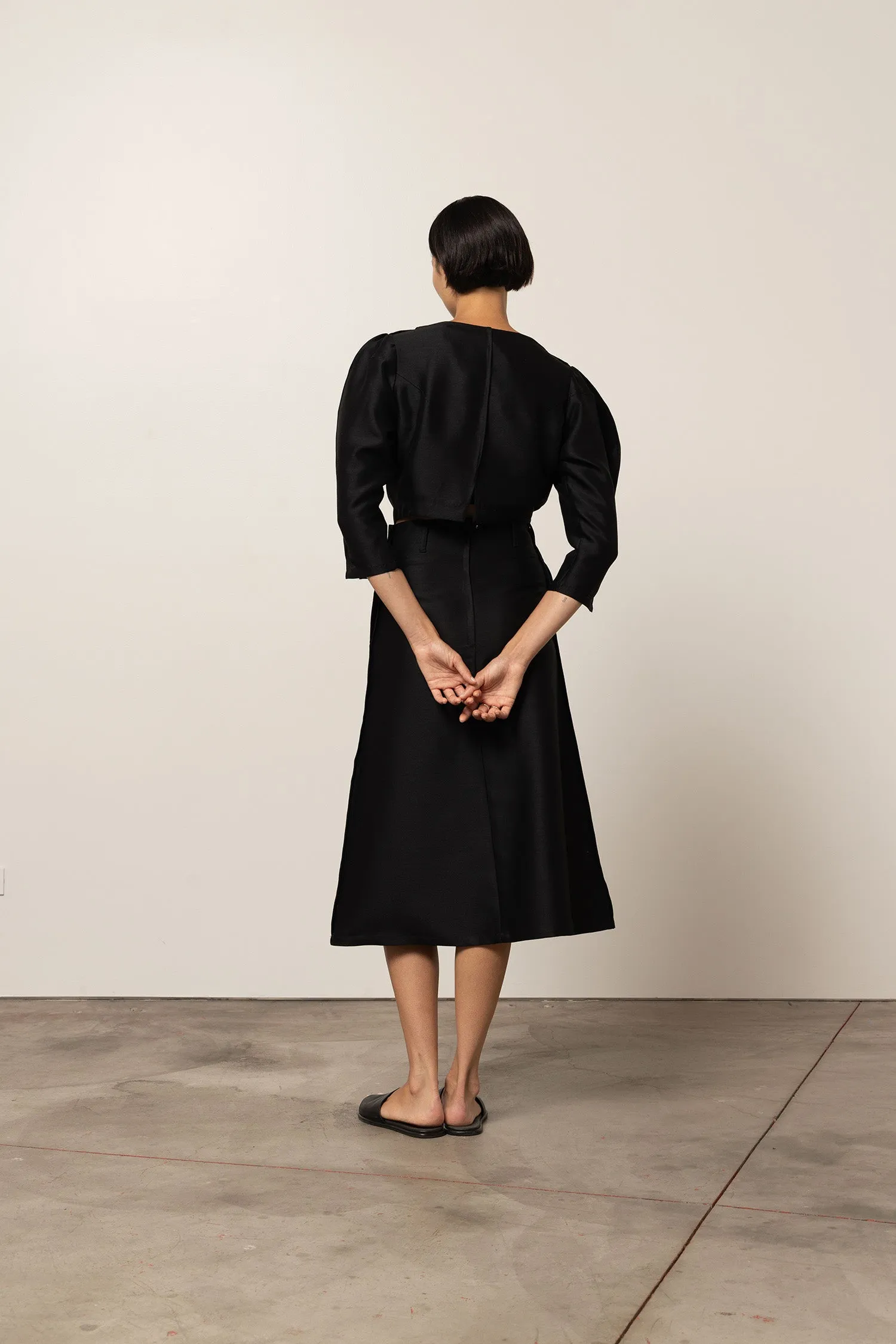 CLARE SKIRT - BLACK sold by CHELSEA MAK product image thumbnail 3