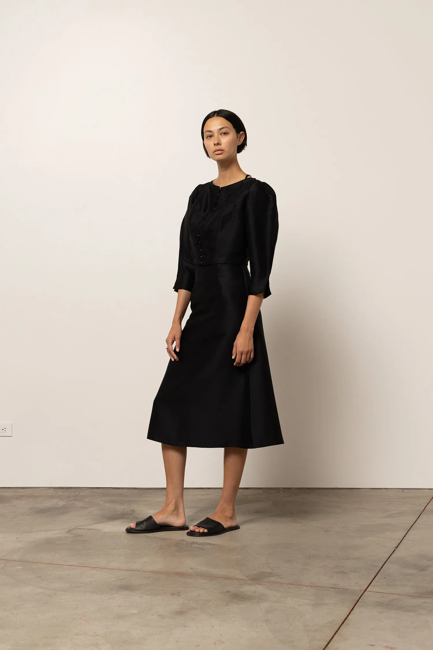 CLARE SKIRT - BLACK sold by CHELSEA MAK product image thumbnail 2