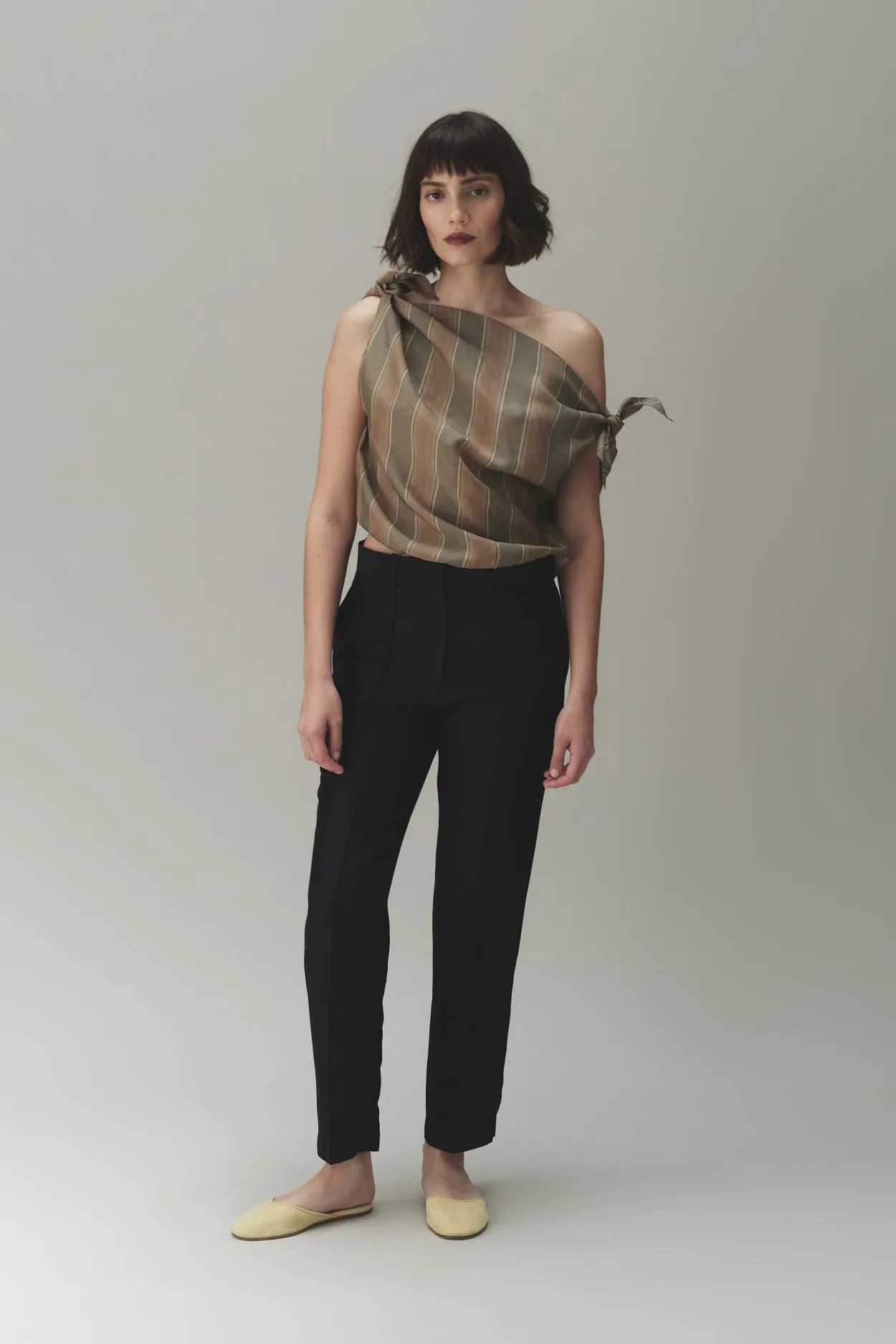 NILES TROUSER - NAVY sold by CHELSEA MAK