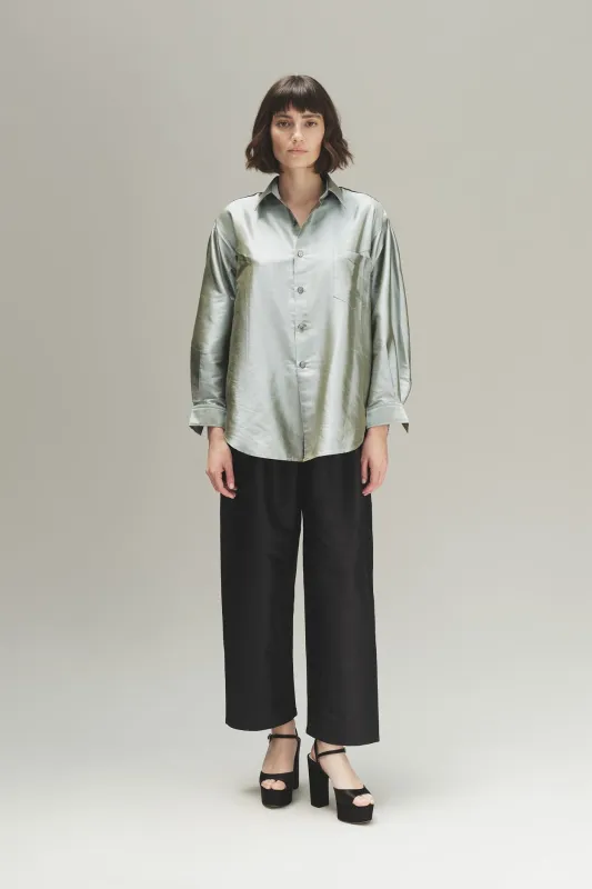 SLOAN SHIRT — MINT made by CHELSEA MAK