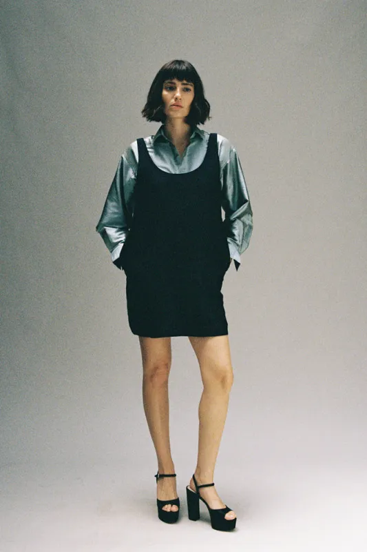 LOTTE DRESS - NAVY made by CHELSEA MAK