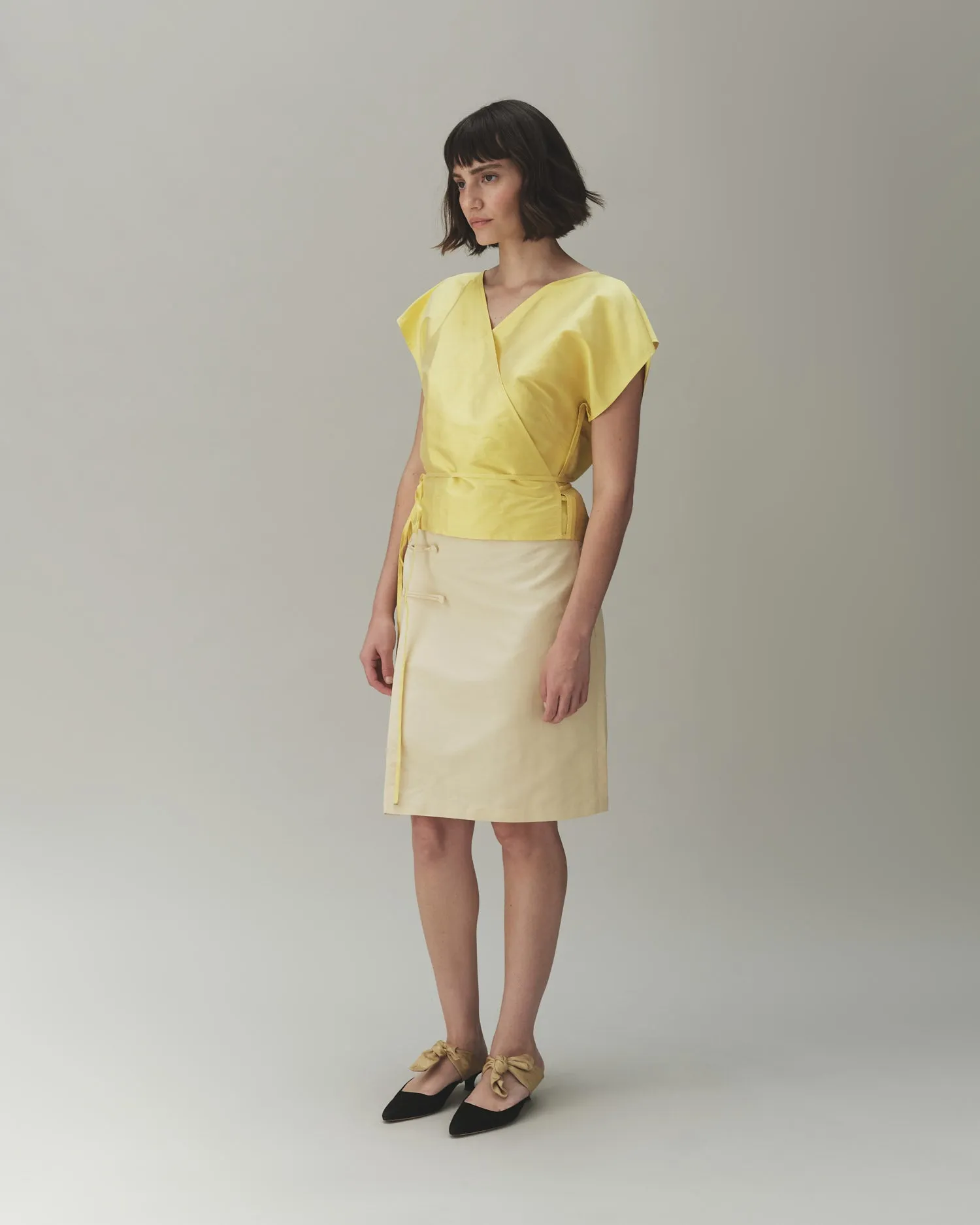 DAVIES TOP — LEMON sold by CHELSEA MAK product image thumbnail 2