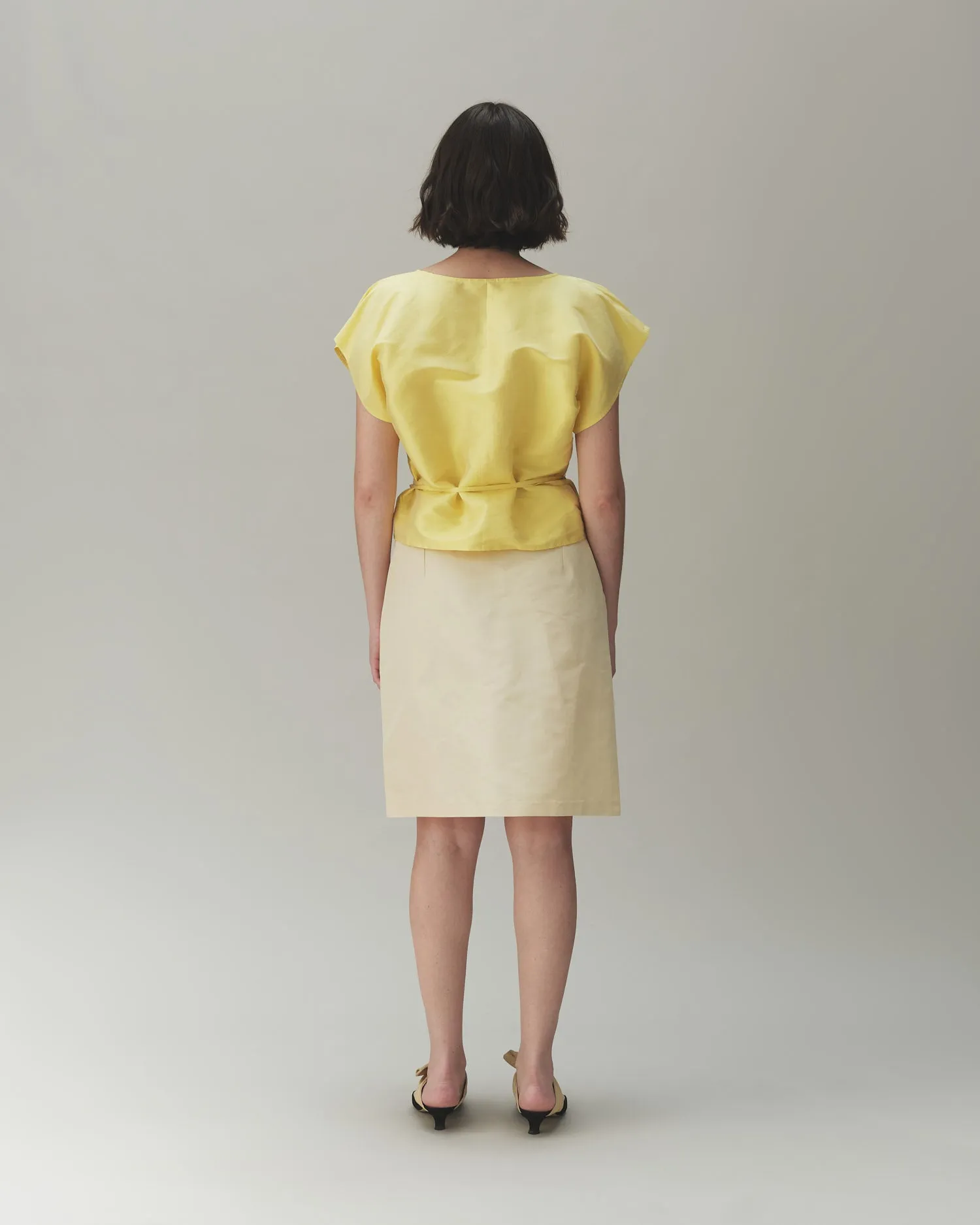 DAVIES TOP — LEMON sold by CHELSEA MAK product image thumbnail 4