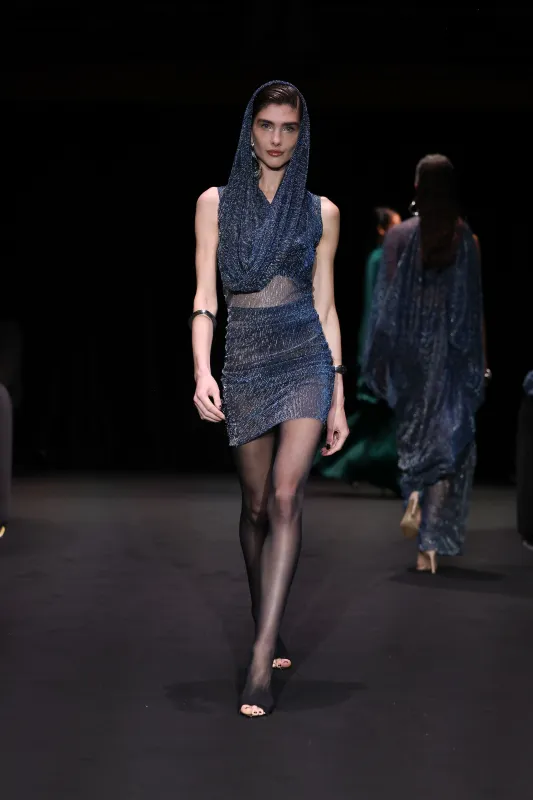 Jones Dress - Teal Moonlight made by L'IDÉE