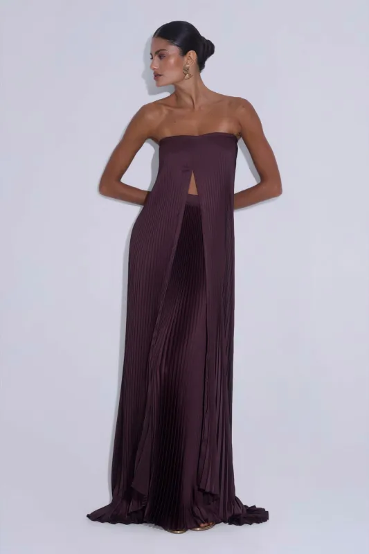 Gala Skirt - Mahogany made by L'IDÉE