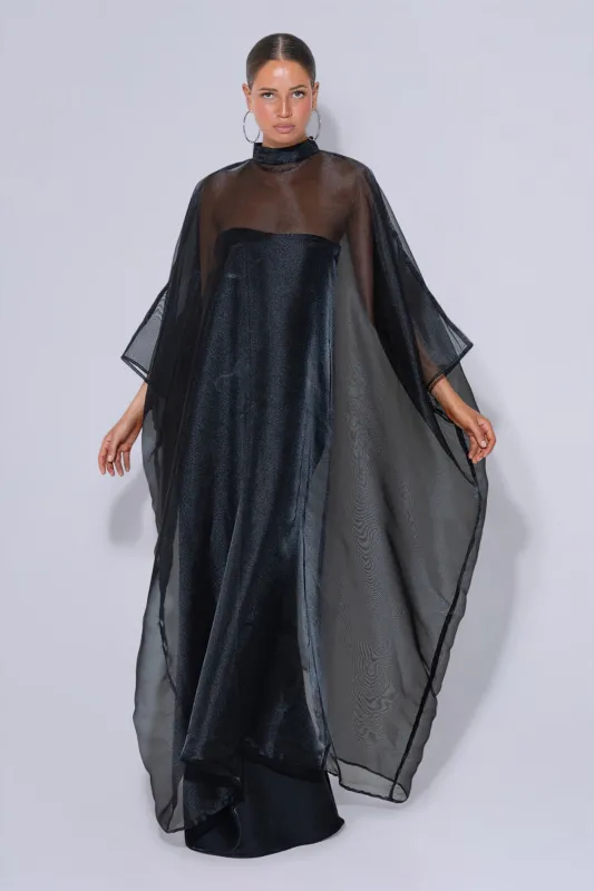 Ross Kaftan - Noir Organza made by L'IDÉE