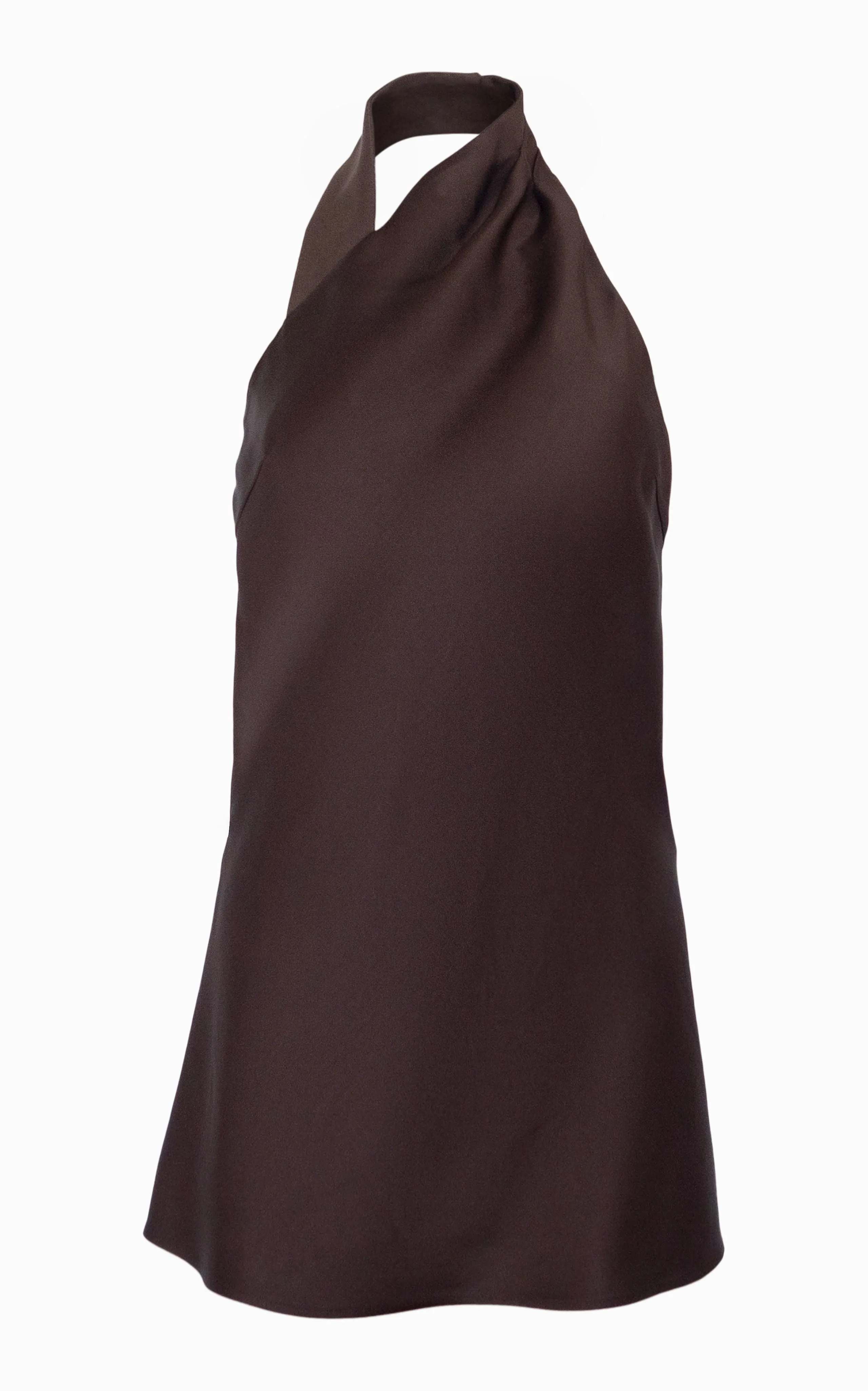 SAMPLE Bind Halter Top | Chocolate sold by STUDIO AMELIA