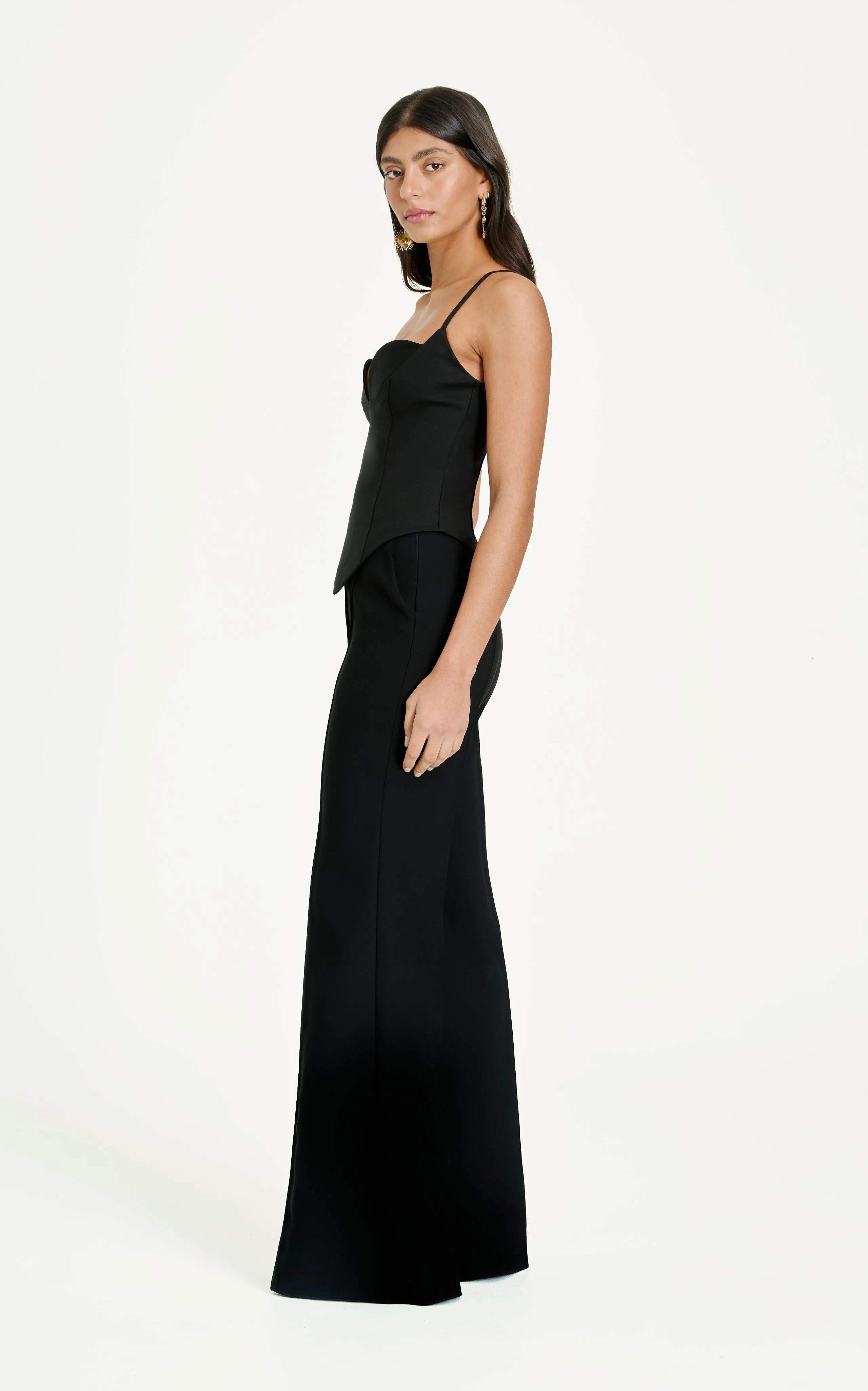 SAMPLE Vision Flared Pant | Black sold by STUDIO AMELIA product image thumbnail 4