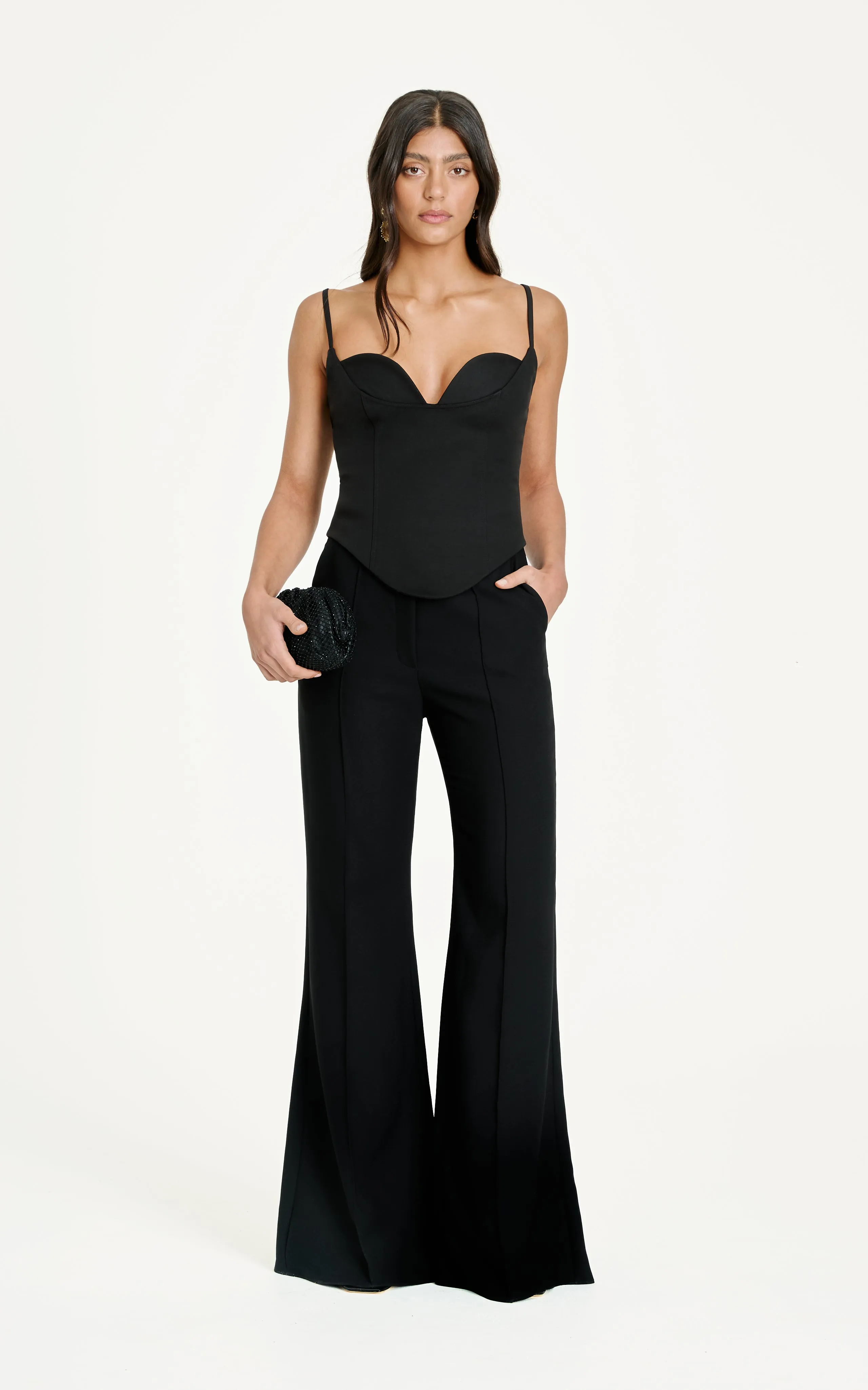 Vision Flared Pant | Black sold by STUDIO AMELIA product image thumbnail 3